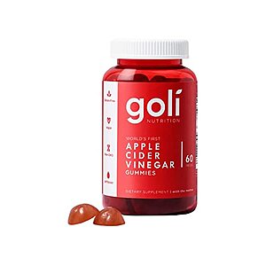 60-Count Goli Gummy Vitamins: Apple Cider Vinegar Gummies $11.95, Ashwagandha Gummies $11.93, More w/ S&S + Free Shipping w/ Prime or on $25+