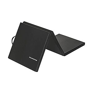 6' x 2' BalanceFrom Tri-Fold Folding Exercise Mat w/ Carrying Handles (Black) $30 + Free Shipping w/ Prime