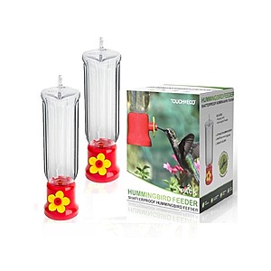 2-Pack Touch of Eco Hummingbird Feeder $12 + Free Shipping w/ Prime
