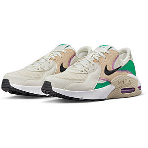 Nike Women's Air Max Excee Shoes (Beige/Light Green, Sizes 7-10) $49 + Free Shipping