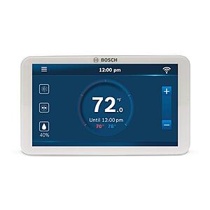 Bosch Connect Control Touchscreen Wi-Fi Thermostat w/ Weather Access $76 + Free Shipping