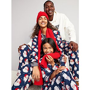 Old Navy 50% Off Pajamas + 40% Off Everything: Women's Flannel Pants $12.50 & More