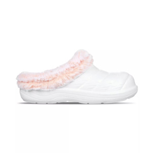 Skechers Girls' Foamies Cozy Camper Slipper Clogs (White/Pink, Size 11-13, 1-3) $10 + Free Shipping on $25+ or Free Store PU at Macy's