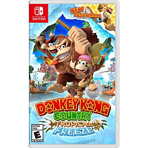 Donkey Kong Country Tropical Freeze (Nintendo Switch) $25 + Free Store Pickup