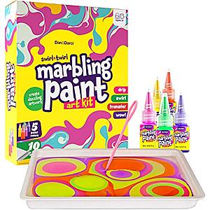 23-Piece Dan & Darci Kids' Marbling Paint Art Kit $12 + Free Shipping w/ Prime or on $35+