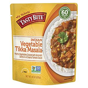 6-Pack 10-Oz Tasty Bite Indian Vegetable Tikka Masala Entree $14.04 ($2.34 each) + Free Shipping w/ Prime or on $35+