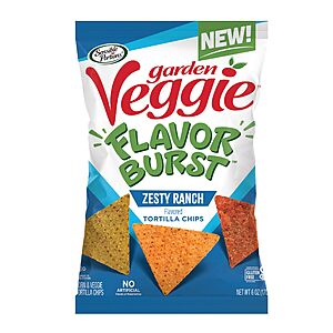 6-Oz Sensible Portions Garden Veggie Flavor Burst Tortilla Chips (Zesty Ranch) $3 + Free Shipping w/ Prime or on $35+