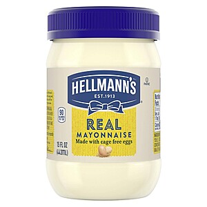 15-Oz Hellmann's Mayonnaise $1.29 & More + Free Store Pickup at Target or FS on $35+