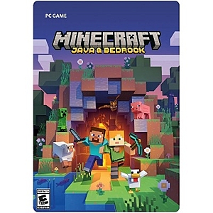 Minecraft Java & Bedrock Edition (Digital) 15% off ($24.22 with Target RedCard disc)- $25.49
