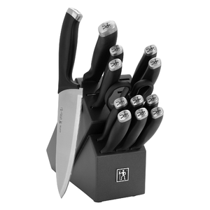 Select Locations:14-Pc Henckels Silvercap Stainless Steel Knife Block Set $38 (In-Store Only)