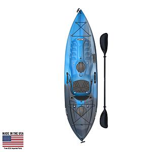 Lifetime Tamarack 100 Angler Kayak  (Paddle Included): Blue, Green or Tan $229