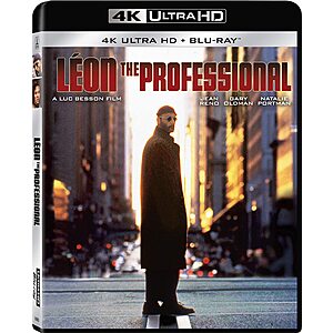 Leon The Professional (4K UHD + Blu-ray) $13.35