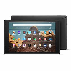 Fire HD 10 Tablet w/ Special Offers (Newest Model): 64GB $140, 32GB $100 + Free Shipping
