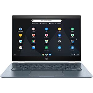 Open-box Excellent HP - 2-in-1 14" Touch-Screen Chromebook - Core i3 - 8GB Memory - 64GB eMMC $350
