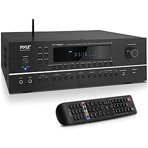 Pyle 7.1-Channel (PT796BT) Hi-Fi Bluetooth Stereo Amplifier - 2000 Watt AV Home Theater Receiver w/ Radio ($159.99 w/ Free Prime Ship - Sold via WOOT)