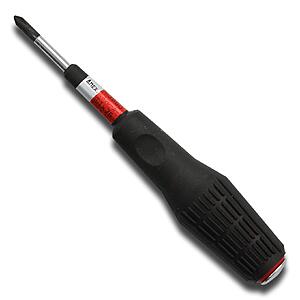 ANEX Manual Impact Screwdriver, Screw Extractor Tool, Phillips Screwdiver with Magnetic Tip That Can Also Turn Broken Screw (PH1)  Made in Japan  ($10.80 w/ Free Ship)