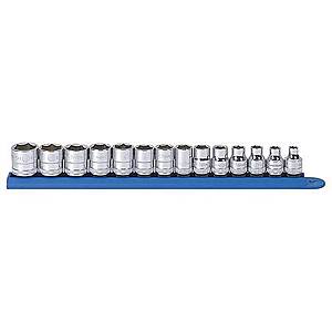 14-Piece Gear Wrench 3/8" Drive Metric 6-Point Standard Socket Set $15 & More + Free Store Pickup