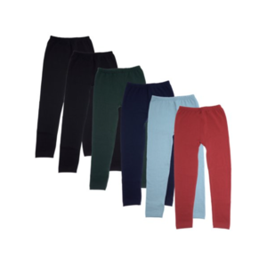 6-Pack Girls' Fleece-Lined Leggings in Assorted Colors $24.99 + Free Shipping