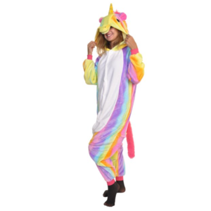 Adult/Juniors Plush Unicorn One-Piece Novelty Sleep/Lounge Wear (4 colors) $22.99 + Free shipping