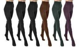 Angelina 6-Pack Women's Fleece Footed Thermal Tights $26.99 + Free Shipping