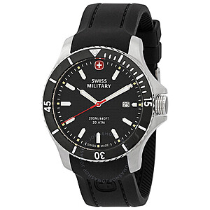 Swiss Military Seaforce Quartz Black Dial Men's Watch or Roadster Quartz Black Dial Men's Watch $70.99 & More + Free Shipping on $70+