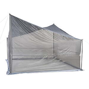 **Price Drop** Ozark Trail Tarp Shelter, 9' x 9' with UV Protection and Roll-up Screen Walls $29.51 + Free S&H w/ Walmart+ or $35+
