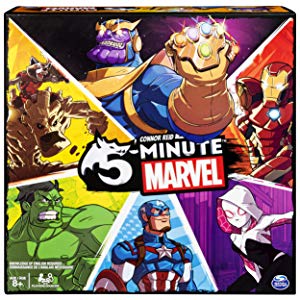 5 minute Marvel card/board game $8.84