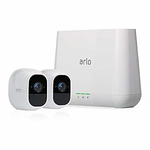 Arlo Pro 2 Security Camera System w/ 2x 1080p Wireless Cameras $313 + Free Shipping