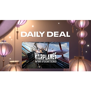 Oculus Quest Daily Deal - Warplanes: WW1 Fighters - $14.99