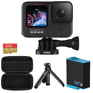 GoPro HERO9 Black Action Camera Bundle @Costco $319.99