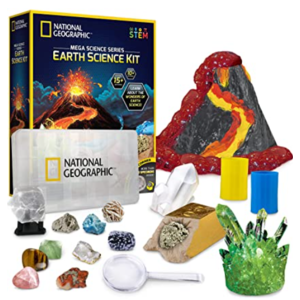 National Geographic Earth Science Kit w/ 15+ Scientific Experiments & STEM Activities $22.49