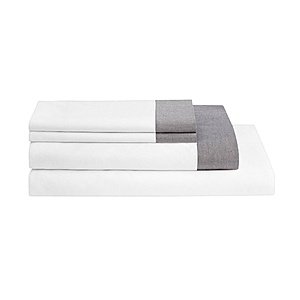 Select Target Stores: The Casper Cool Cotton Sheet Set (White/Gray, Queen)  $36 & More (Valid In-Stores Only)