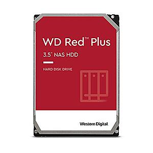 6TB WD Red Plus NAS 5400 RPM CMR 3.5" Internal Hard Drive $110 + Free Shipping