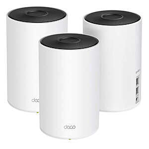 Costco - TP-Link Deco AX3600 Wi-Fi 6 Tri-Band Whole-Home Mesh Wi-Fi System, 3-Pack $259.99