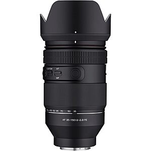 Rokinon 35-150mm F2-2.8 AF Full Frame Zoom Lens for Sony E Mount $900 + Free S&H w/ Prime