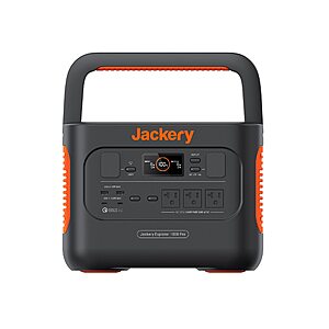 Jackery Explorer 1000 Pro Portable Power Station && Jackery SolarSaga 80, Dual-Sided Panels   for $649+Tax