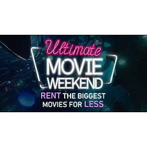 Ultimate Movie Weekend: Rent a movie from $0.99 and up at Vudu, Play Store, itunes, Prime Video and more