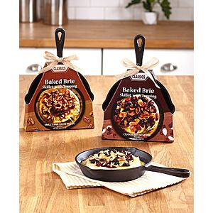 Mini Cast Iron Skillet (with Baked Brie Toppings) $3.99 Lakeside