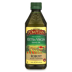 16-Oz Pompeian Robust Extra Virgin Olive Oil $3.79 w/ S&S + Free Shipping w/ Prime or on $35+