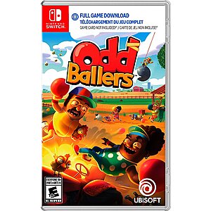 OddBallers Standard Edition, Physical w/ Download Code (Nintendo Switch) $6.49 + Free Shipping