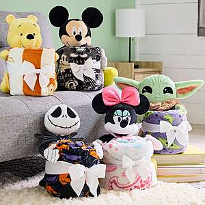 The Big One Kids' Plush Buddy & Throw Blanket Sets (Disney, Marvel & More) $12.74 + Free Store Pickup at Kohl's or FS on $25+