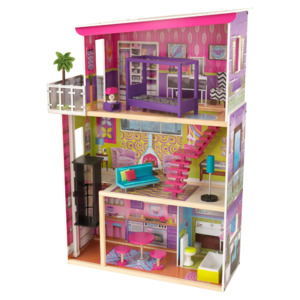 KidKraft Wooden Dollhouse Playsets: Super Model Wooden Dollhouse w/ Elevator $69 + Free Shipping & More