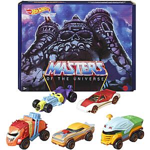5-Pack Hot Wheels Masters of the Universe Character Vehicles $6