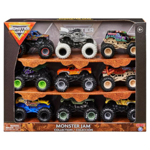 9-Piece Monster Jam 1:64 Scale Monster Truck Diecast Set $17.99 + Free Store Pickup at Target or FS on $35+