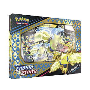 Pokemon TCG Crown Zenith Regieleki V Collection Box Set $14.95