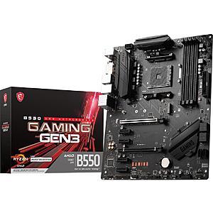 MSI B550 Gaming Gen 3 AMD Motherboard $103 + Free Shipping