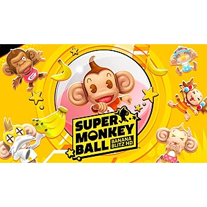 Super Monkey Ball: Banana Blitz HD (PC Digital Download) $9