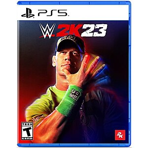WWE 2K23: PS4 or Xbox One $30, PS5 or Xbox Series X $35 + Free Shipping
