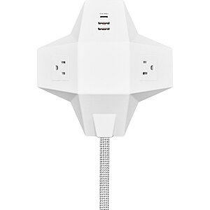Insignia 2-Outlet/3-USB Desktop Power Strip $11 & More + Free Shipping