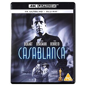 Casablanca (4K Ultra HD) $8.49 + Free Shipping